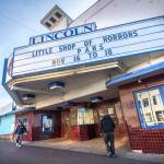 The city of Port Angeles is processing temporary permits to allow two holiday season shows to be performed at the Lincoln Theater in downtown Port Angeles. The downtown landmark has been closed since March 2014. (Jesse Major/Peninsula Daily News)