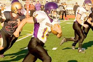 STATE 1B FOOTBALL: Quilcene digs out of big hole to win 54-50
