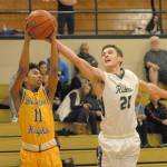 Keith Thorpe/Peninsula Daily News Port Angeles guard Kyle Benedict was a second-team All-Olympic League selection as a junior.