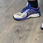 (Diane Urbani de la Paz/for Peninsula Daily News)                                Thanks to an OlyCAP referral, Marie Sewell got a much-needed new kitchen floor.