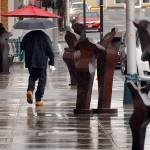 PHOTO: ‘Tis the (soggy) season in Port Angeles