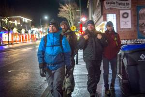 Sequim officials try a night on the streets