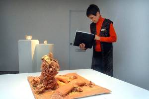 PHOTO: ‘Material as Metaphor’ exhibit in Port Angeles