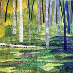 Sol Duc Solitude by Kathie Cook of Sequim will be among the 40 pieces in Under the Influence ofFiber, a two-month exhibit opening Sunday at the Old Alcohol Plant in Port Hadlock.