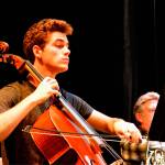 Karson Nicpon, Port Angeles High School student and cellist, competes in the 33rd annual Nico Snel Young Artist Competition this Saturday. (Diane Urbani de la Paz/for Peninsula Daily News)