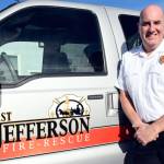 Pete Brummel has been named East Jefferson Fire-Rescue assistant chief with a focus on training and operations duties for the department. A Chimacum resident, Brummel was recently in the training division of Eastside Fire & Rescue in Issaquah. (Jeannie McMacken/Peninsula Daily News)