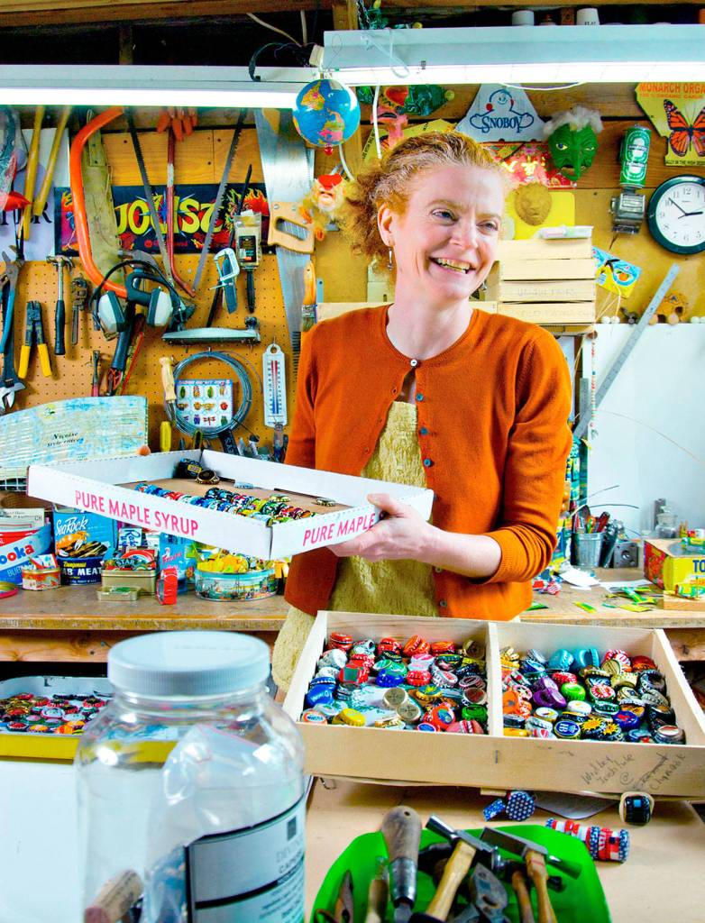 The work of Loran Scruggs is the focus of the Art in Public Places program at Fort Worden.