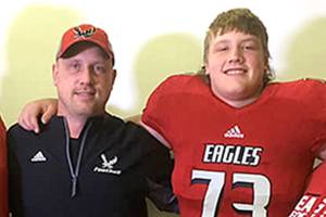 COLLEGE FOOTBALL: Forks’ lineman Luke Dahlgren signs to play for Eastern Washington