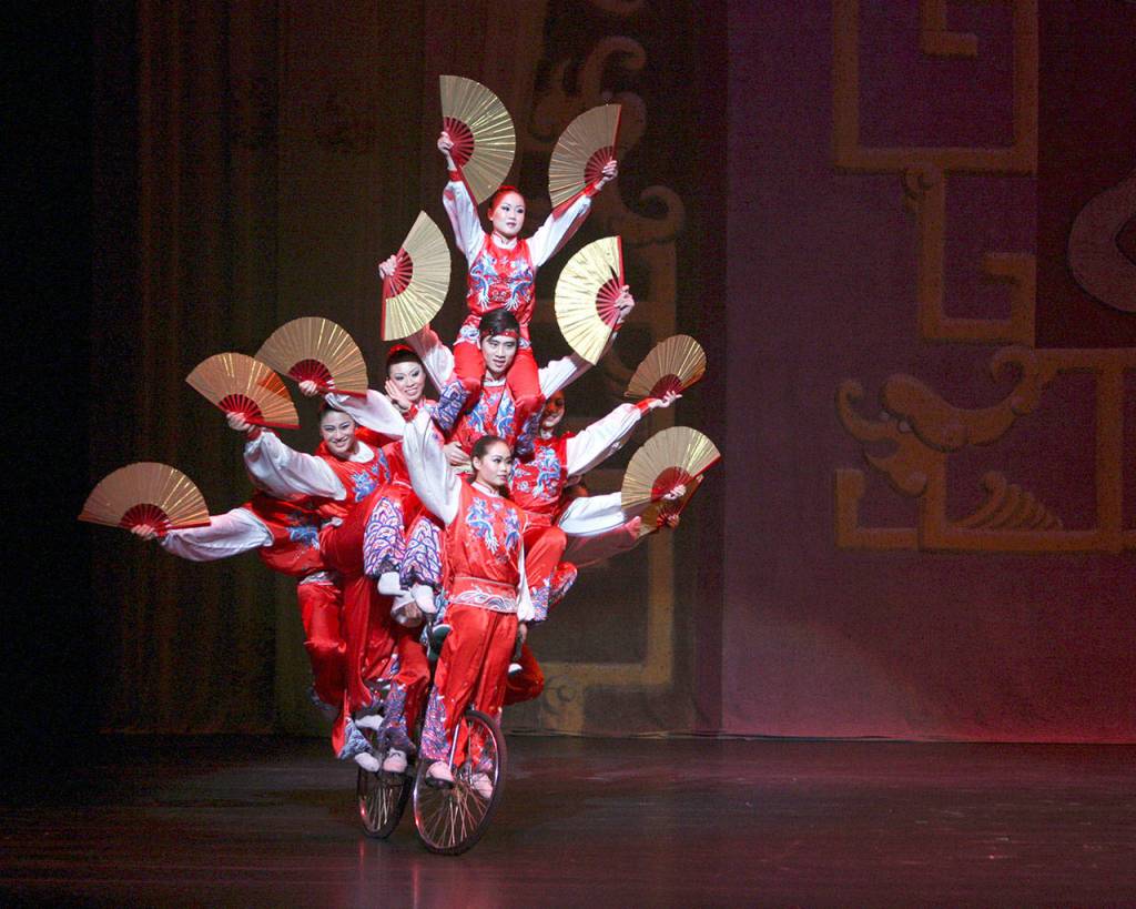 The Golden Dragon Acrobats represent a tradition that began more than 25 centuries ago.