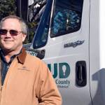 Jefferson County PUD acting General Manager Kevin Street is happy to be back on the job after his resignation last fall. He returned Dec. 20 to replace General Manager Larry Dunbar, whose employment was officially terminated Tuesday. (Jeannie McMacken/Peninsula Daily News)