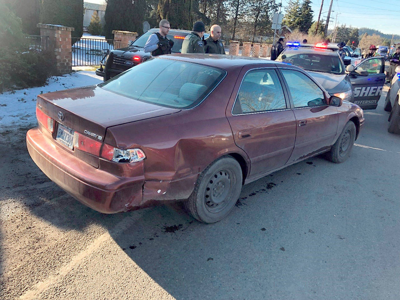 After deciding to leave Jefferson County Superior Court where he was on trial for animal cruelty charges, Denver L. Shoop was apprehended in Chimacum. He will be charged with a felony warrant and eluding police. (Jefferson County Sheriffs Office)