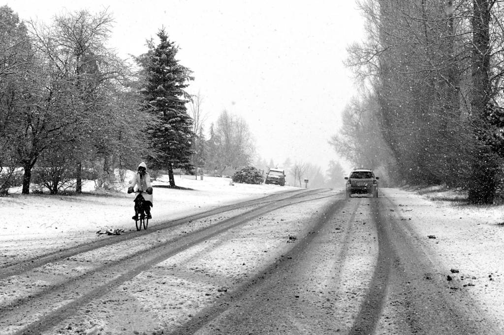 Morse Creek on Highway 101, other areas closed by snow