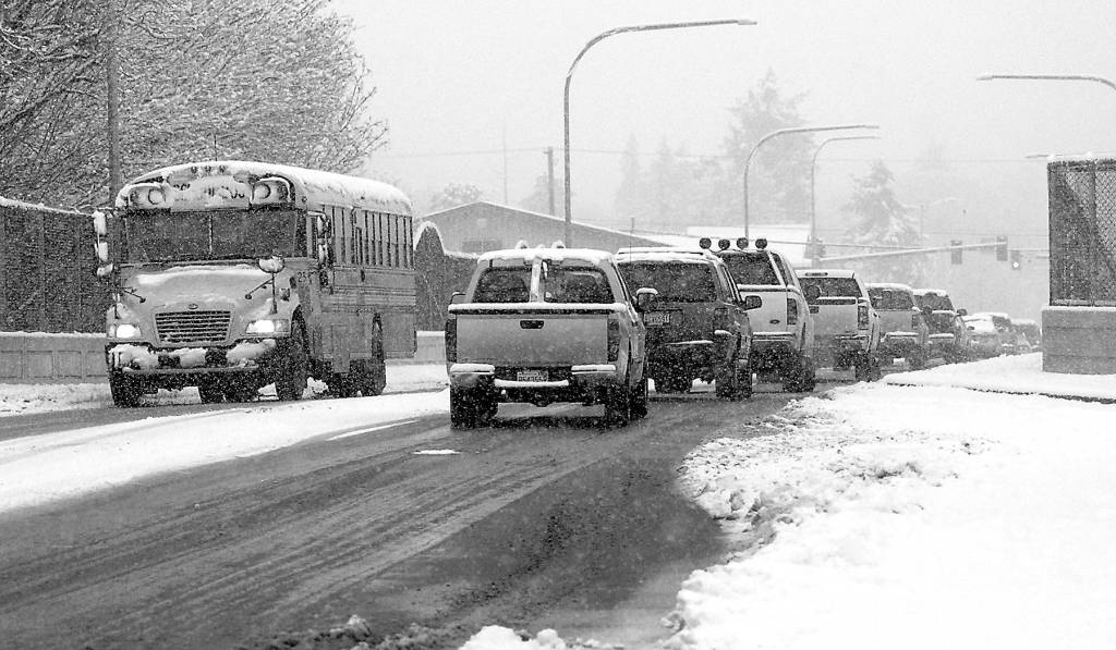 Morse Creek on Highway 101, other areas closed by snow