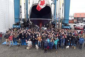 PHOTO: A working relationship at the Port of Port Townsend