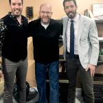 PHOTO: Port Angeles business owner dines with home improvement duo