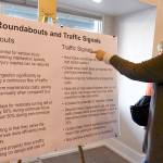 DOT officials hear worries about proposed state Highway 104 roundabout