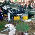 Port Angeles man in critical condition after rollover