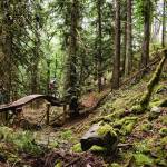 British Columbia trails are a measuring stick for trails around the Northwest, the creativity and uniqueness of the trails are one of the main reasons Powell Jones decided to do the BC Bike Race. Photo courtesy of Powell Jones