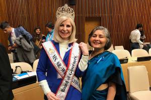 Port Angeles City Council member represents state at United Nations gathering