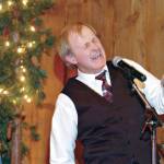 Charlie Ferris sings at the Bushwhacker restaurant in Port Angeles during a December 2009 performance. (Peninsula Daily News)