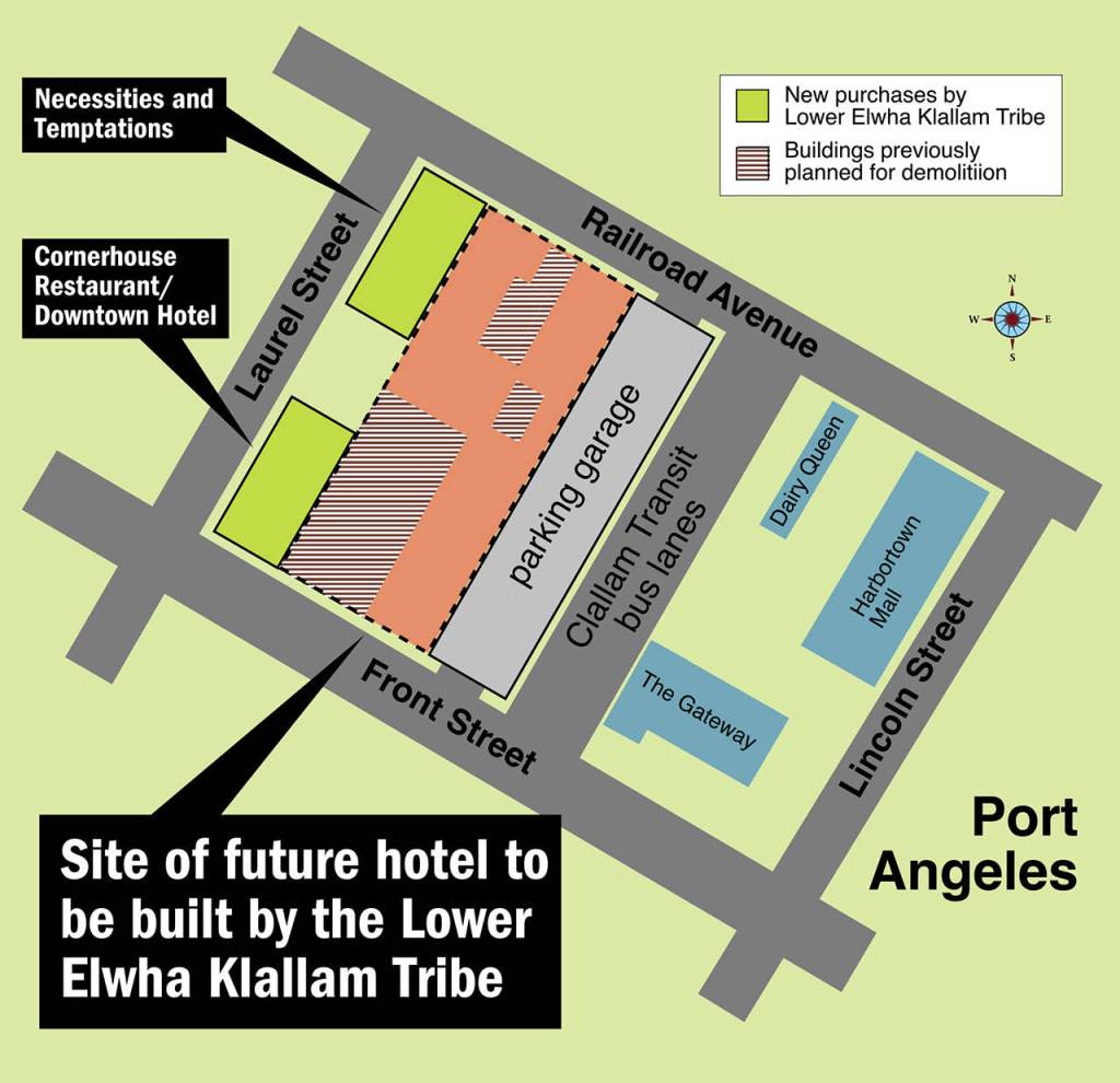 Lower Elwha Tribe to buy more downtown Port Angeles property