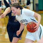 Keith Thorpe/Peninsula Daily News Port Angeles Madison Cooke, shown in a January game against Bellevue, is the Peninsula Daily News All-Peninsula Girls Basketball MVP.