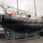 ON THE WATERFRONT: Coast Guard boat out for renovation