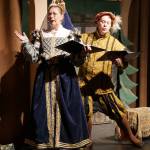 Lynne Murphy and Richard Stephens perform in last years Shakespeare on Love event. Photo courtesy of Olympic Theatre Arts