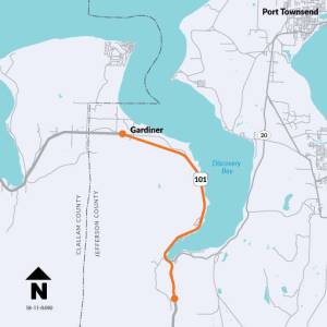 U.S. Highway 101 to get overnight, single-lane closures