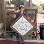 Old Alcohol Plant gardener Kira Mardikes will display her watercolors and pen and ink drawings at the show that opens today.