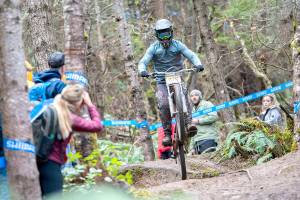 <strong>Jesse Major</strong>/Peninsula Daily News                                Walter Sorenson of Eugene, Ore., races at the Northwest Cup in Port Angeles last month.