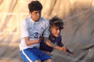 DISTRICT SOCCER: Adrian Funston focused for state-bound Sequim