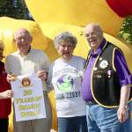 Rubber ducks ‘adopted’ for race next Sunday