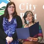 PHOTO: Esprit proclamation in Port Angeles