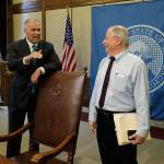 State budgets get signature, warning from governor