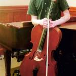 Evan Cobb earned a $3,000 scholarship from Monday Musicale with his cello audition. He plans to major in music education.
