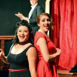 Christa Holbrook, left, and Selena Tibert bring a stash of Cole Porter songs to the Key City Playhouse this week. (Diane Urbani de la Paz)