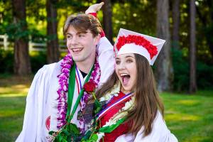 PHOTO: Last laughs before Port Townsend graduation
