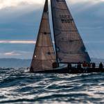 Team Angry Beaver sails toward Ketchikan, Alaska. The team won the 750-mile Race to Alaska on Monday. (Drew Malcolm)