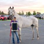 Grace Niemeyer of Sequim finished third in Hunt Seat Over Fences the Pacific Northwest Invitational championship equestrian meet held in Redmond, Ore., this weekend.