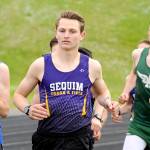 <strong>Michael Dashiell</strong>/Olympic Peninsula News Group                                Sequims Murray Bingham won 28 races this year and won the 800-meter run at the state 2A track and field championships. He helped lead the Wolves to a boys track team championship.