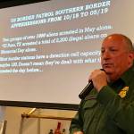 Border Patrol agent gives view of southern border