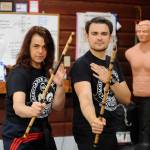 Kathrin Sumpter and her son Sam Manders are headed to Cebu City, Philippines, this August for the 10th biannual Cacoy Cañete Doce Pares World Invitational Tournament and Gathering. Sumpter owns and operates Cacoy Cañete Doce Pares Sequim Club/Sequim Martial Arts. Michael Dashiell/Olympic Peninsula News Group