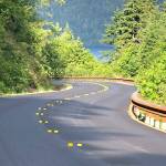 Roadwork takes a holiday at Lake Crescent