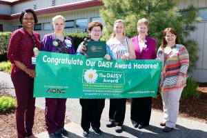 PHOTO: Olympic Medical Center nurse wins first DAISY award for Extraordinary Nurses