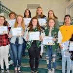 PHOTO: Port Angeles students given varsity letters for community service efforts