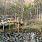 Sara Downs Bobanicks Bridge at the Farm will be among the works exhibited.