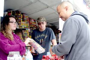 PHOTO: Fireworks fundraiser for Chimacum students