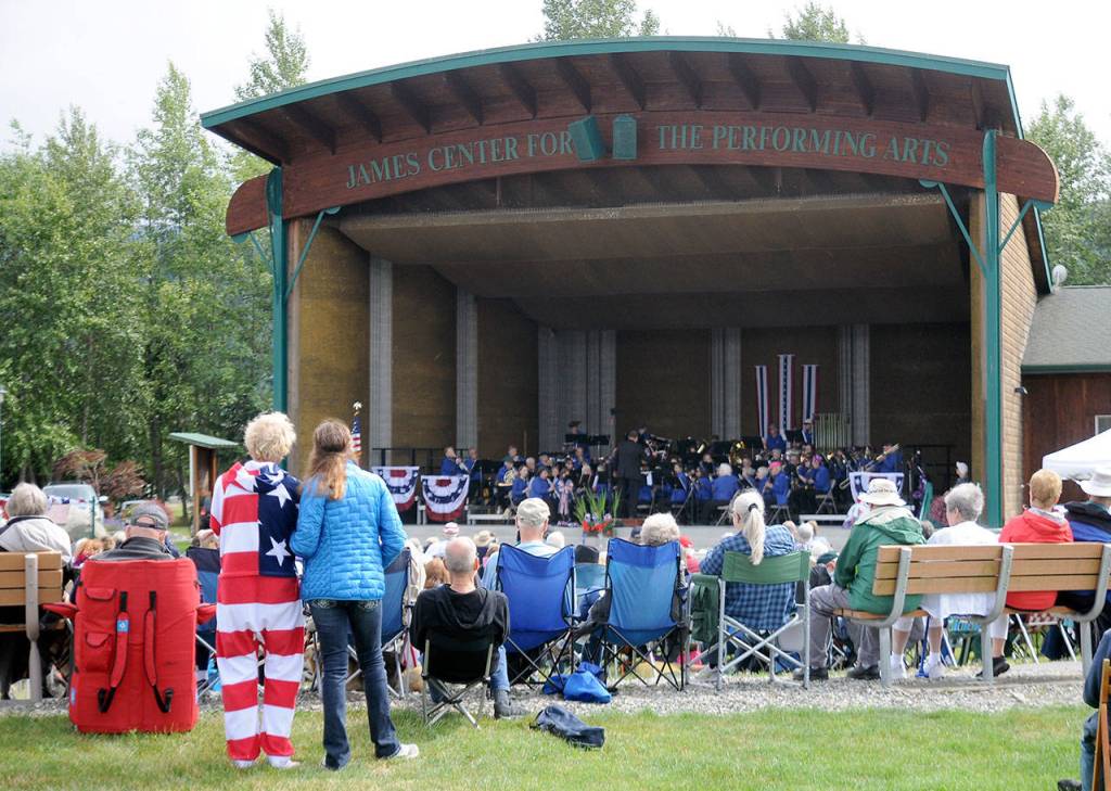 The Sequim City Band performs its annual Patriotic 4th concert Thursday at the James Center for the Performing Arts in Sequim. (Michael Dashiell/Olympic Peninsula News Group)