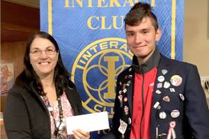 Port Townsend Interact Club donates $1,100 total to two organizations